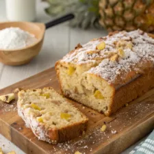 Coconut Pineapple Banana Bread