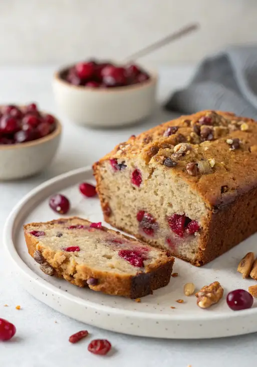 Cranberry Banana Nut Bread