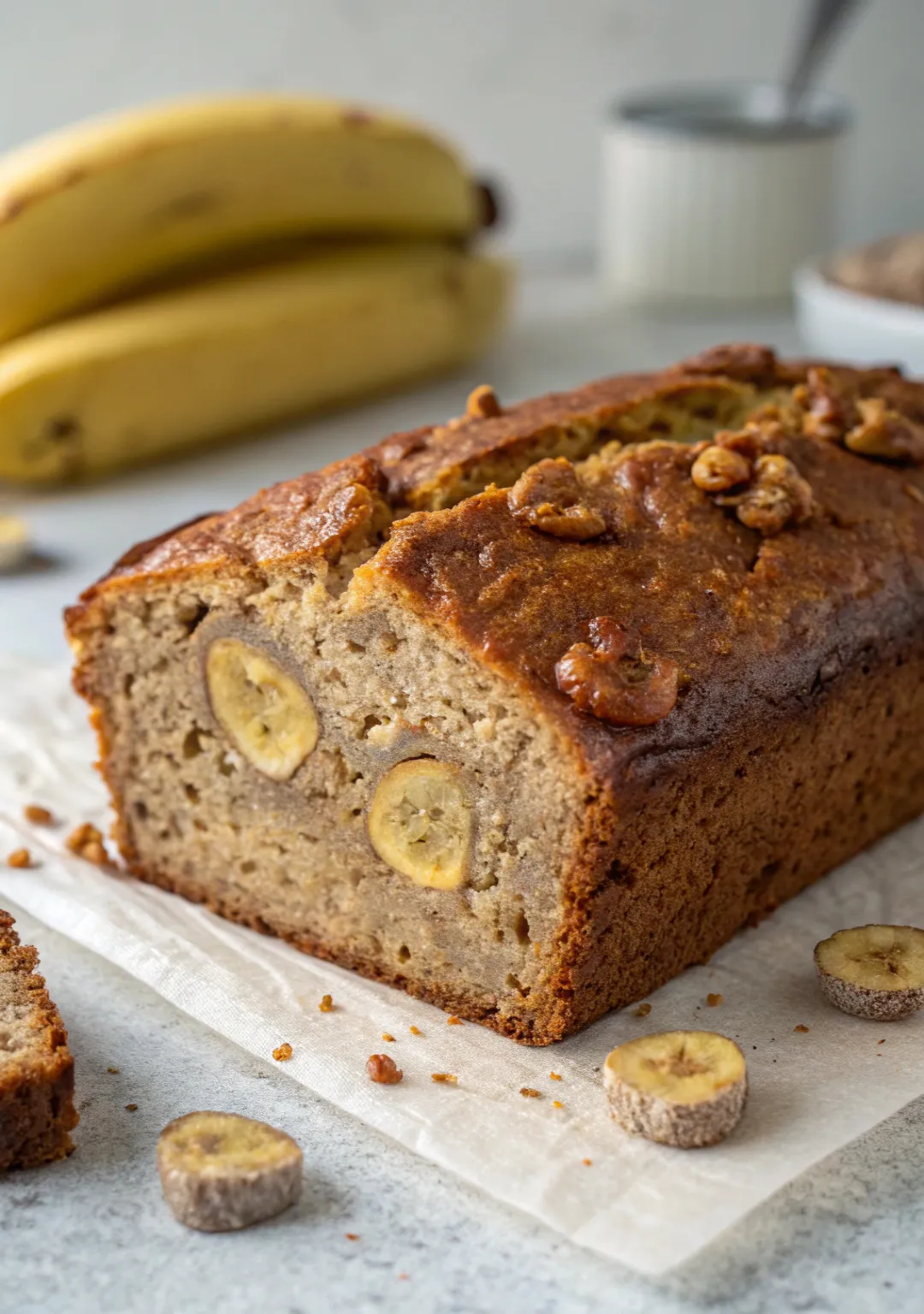 Flourless Banana Bread