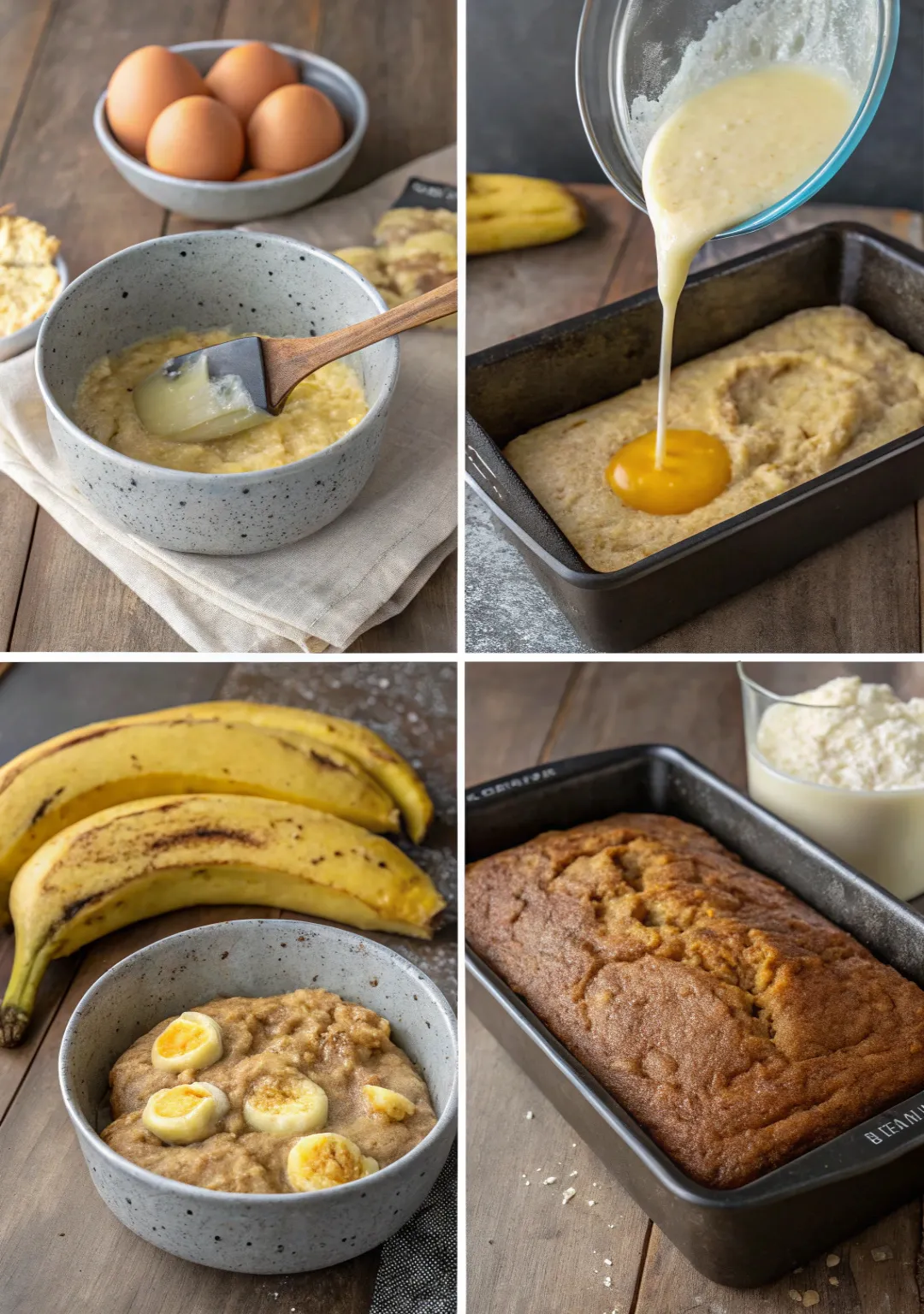 Flourless Banana Bread