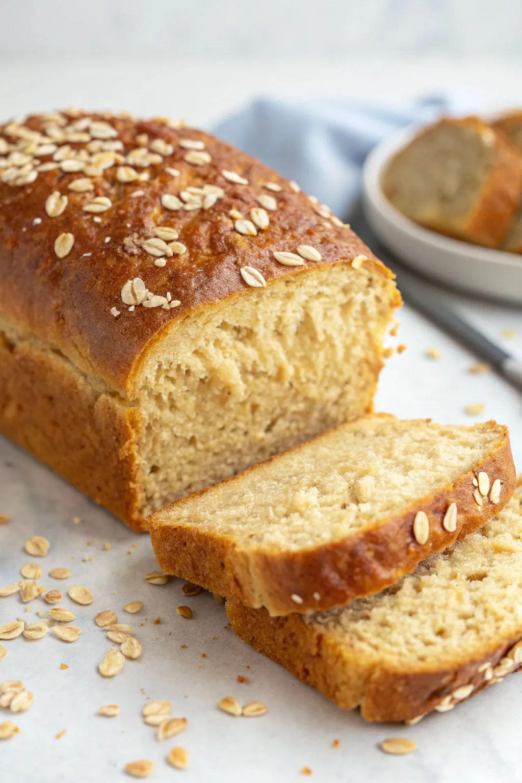 Greek Yogurt Oat Bread