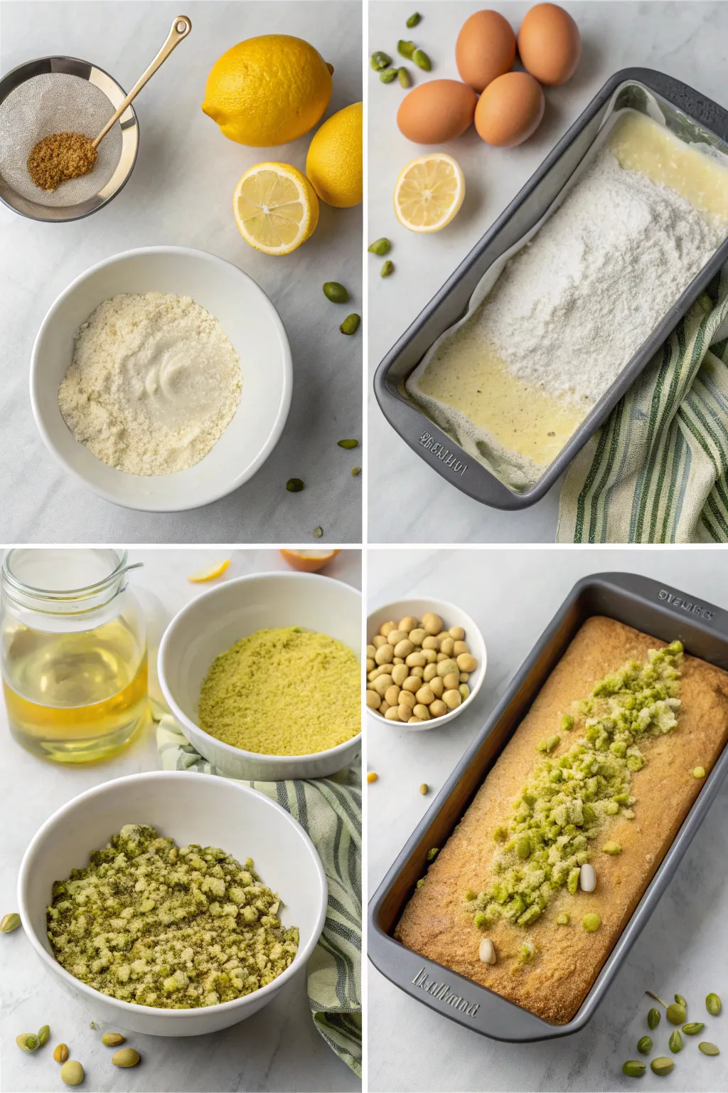 Pistachio Lemon Loaf