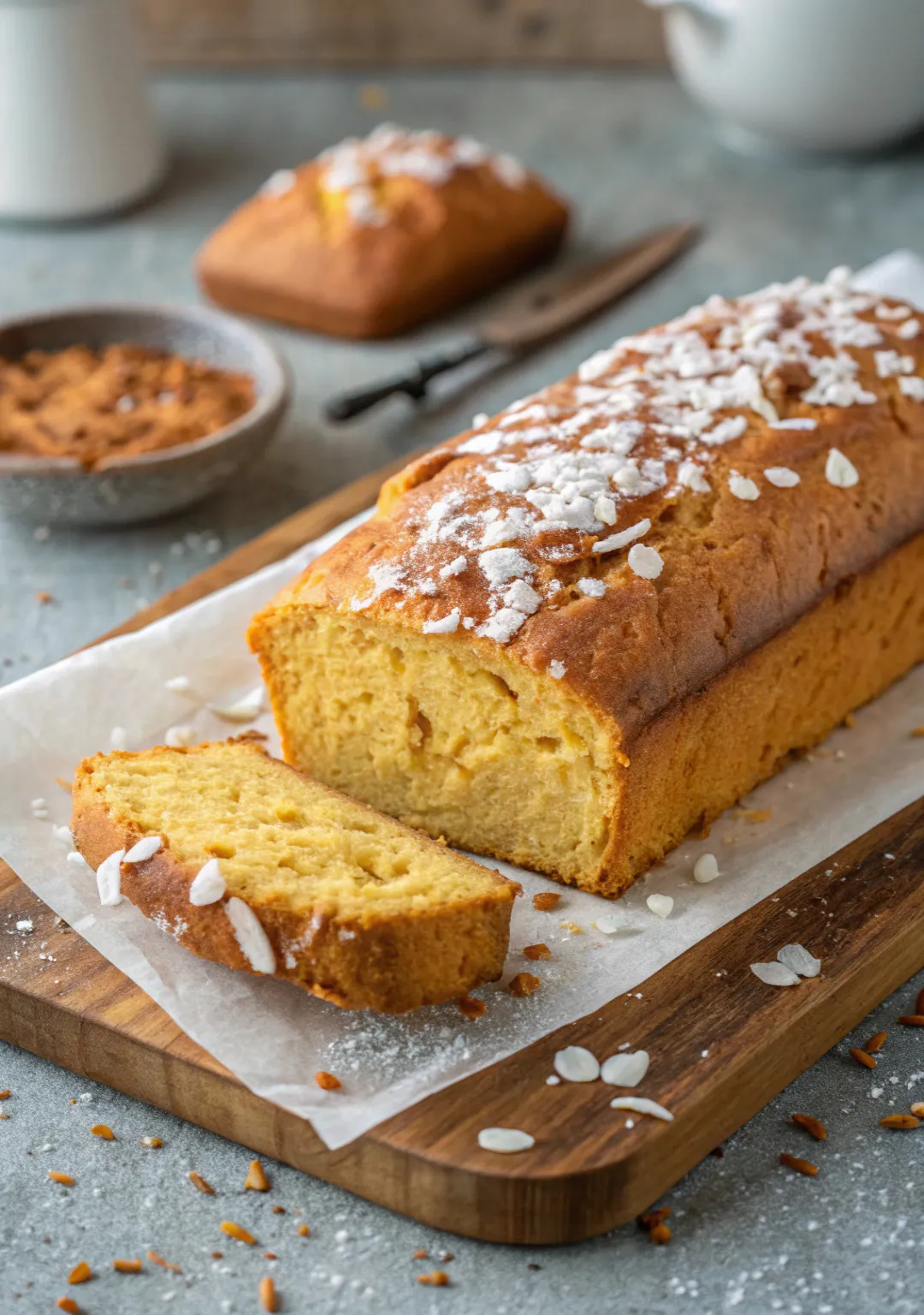 Sweet Potato & Coconut Flour Bread