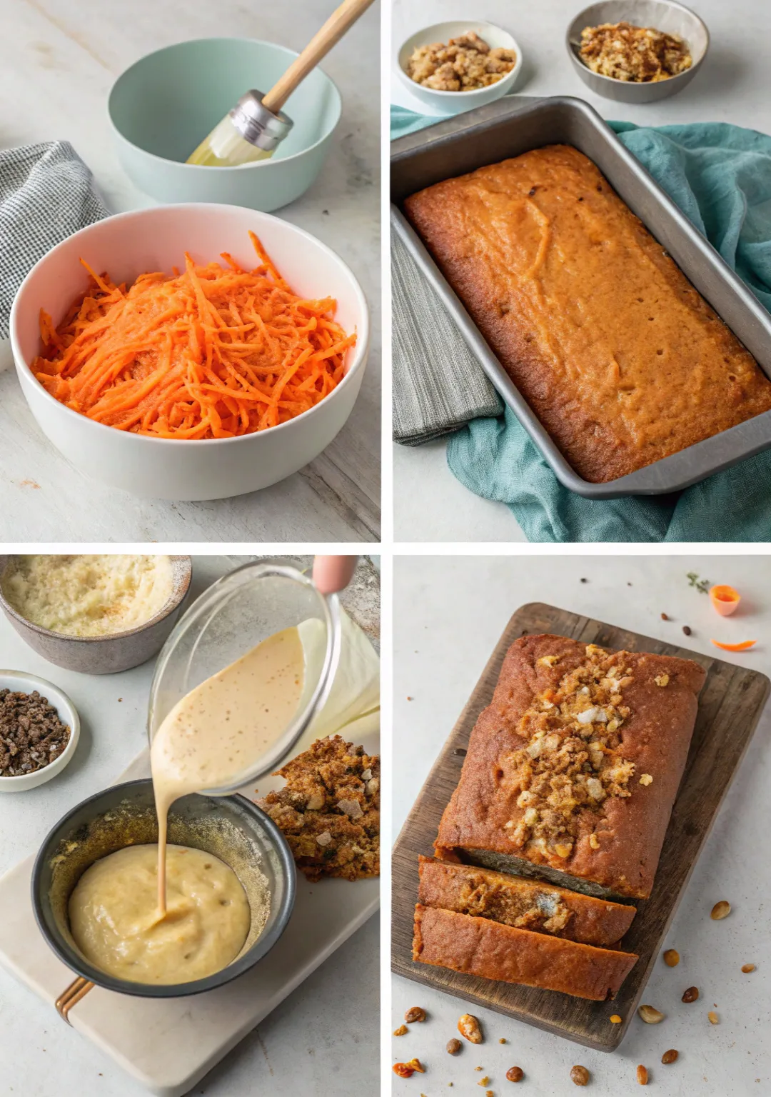 carrot cake loaf