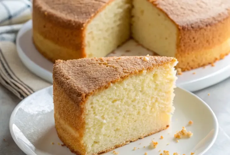 3 Ingredient Sponge Cake