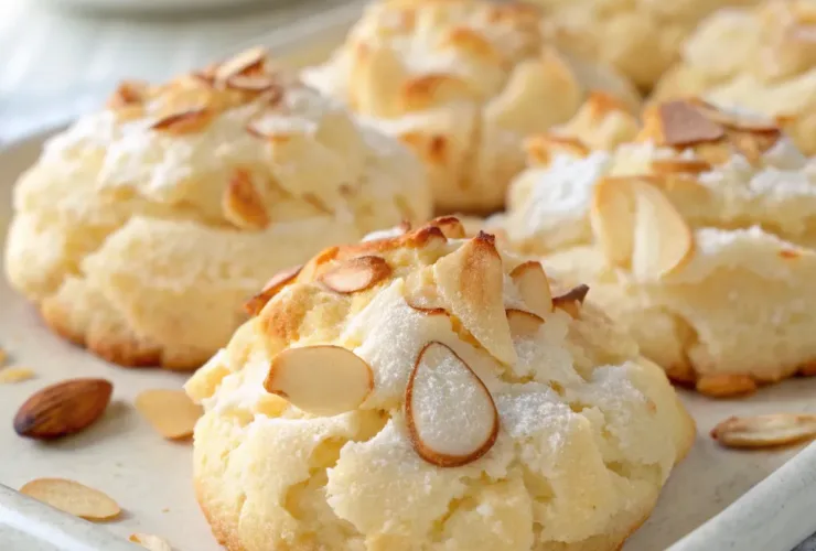 Almond Cloud Cookies