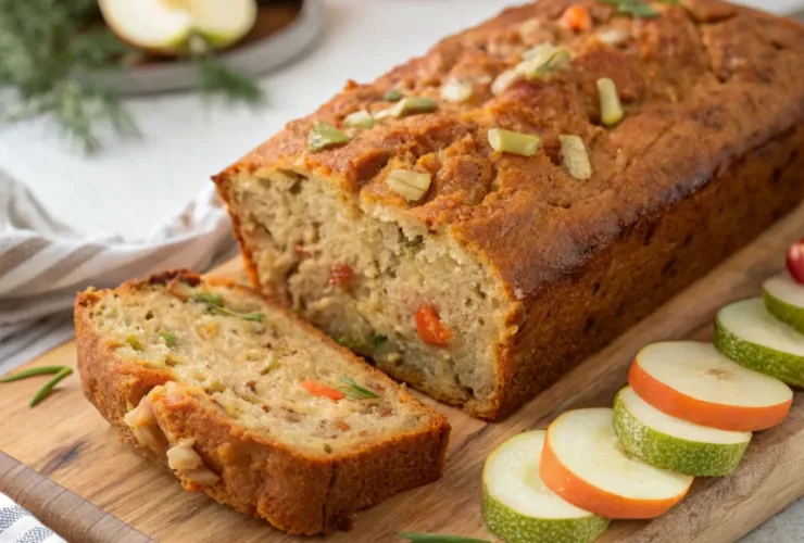 Apple Carrot Zucchini Bread