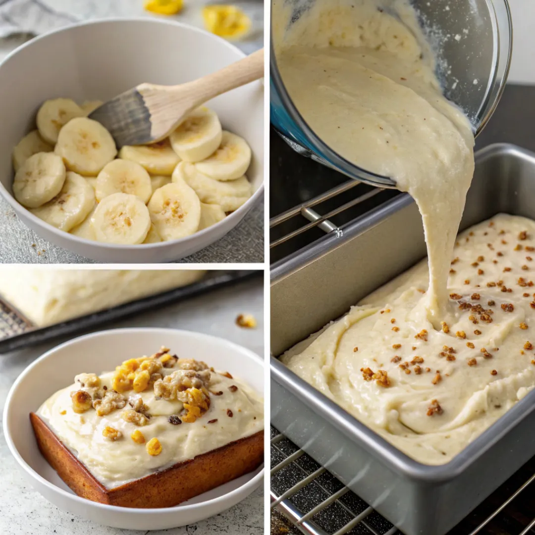 Banana Bread Cake with Cream Cheese Frosting