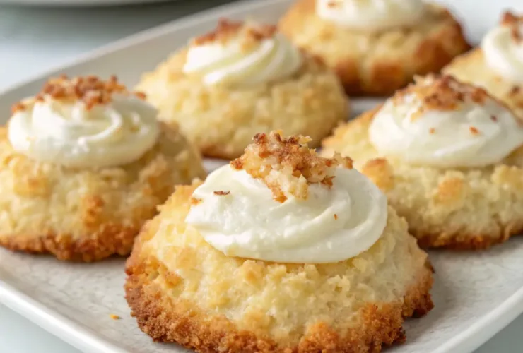 Coconut Cream Cheese Cookies