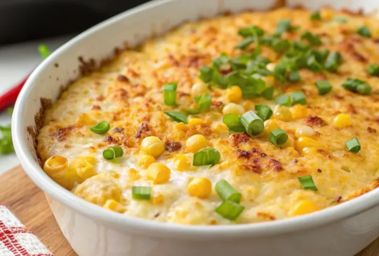 Cream Cheese Corn Casserole
