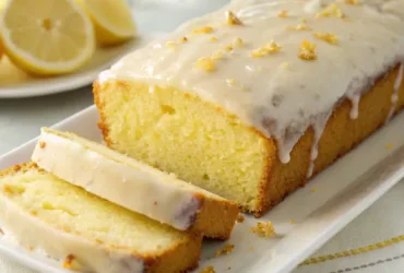 Creamy Lemon Loaf Cake