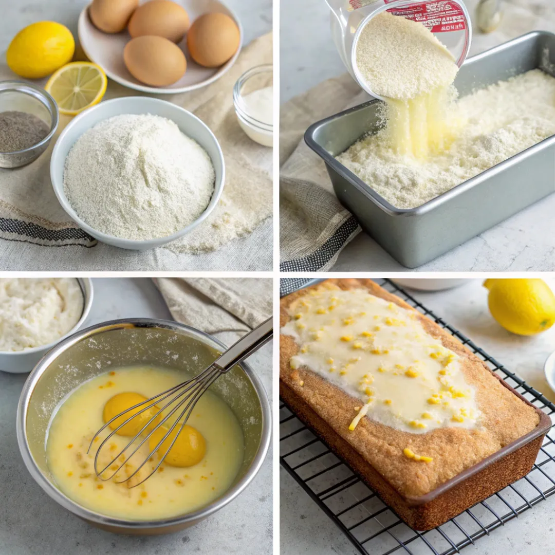 Creamy Lemon Loaf Cake