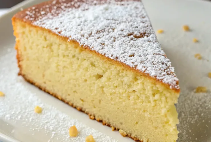 Eggless Vanilla Cake