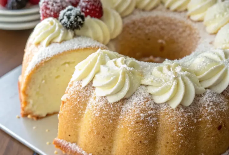 homemade cream pound cake