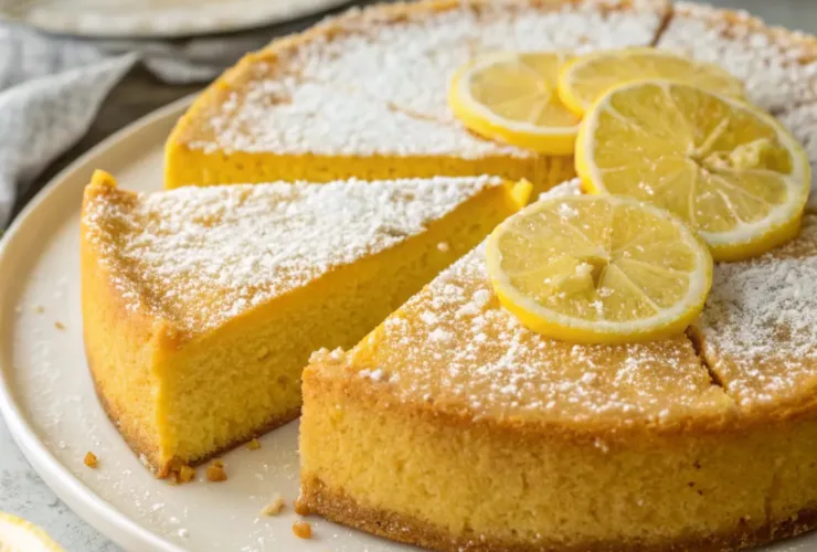 Lemon Polenta Cake
