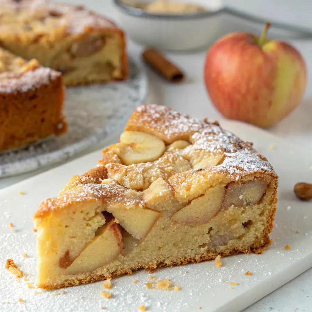Almond Flour Apple Cake