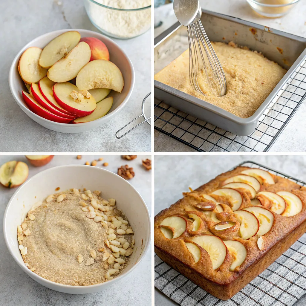Almond Flour Apple Cake