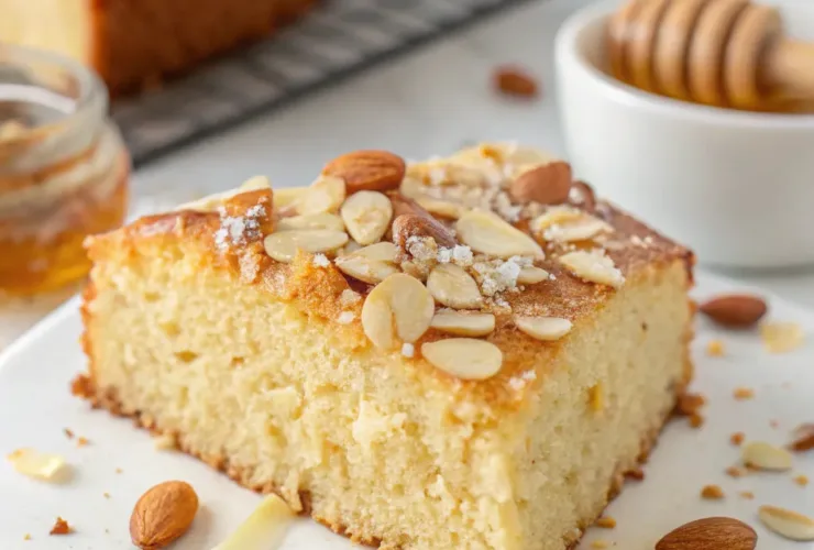 Almond Flour Greek Yogurt Cake