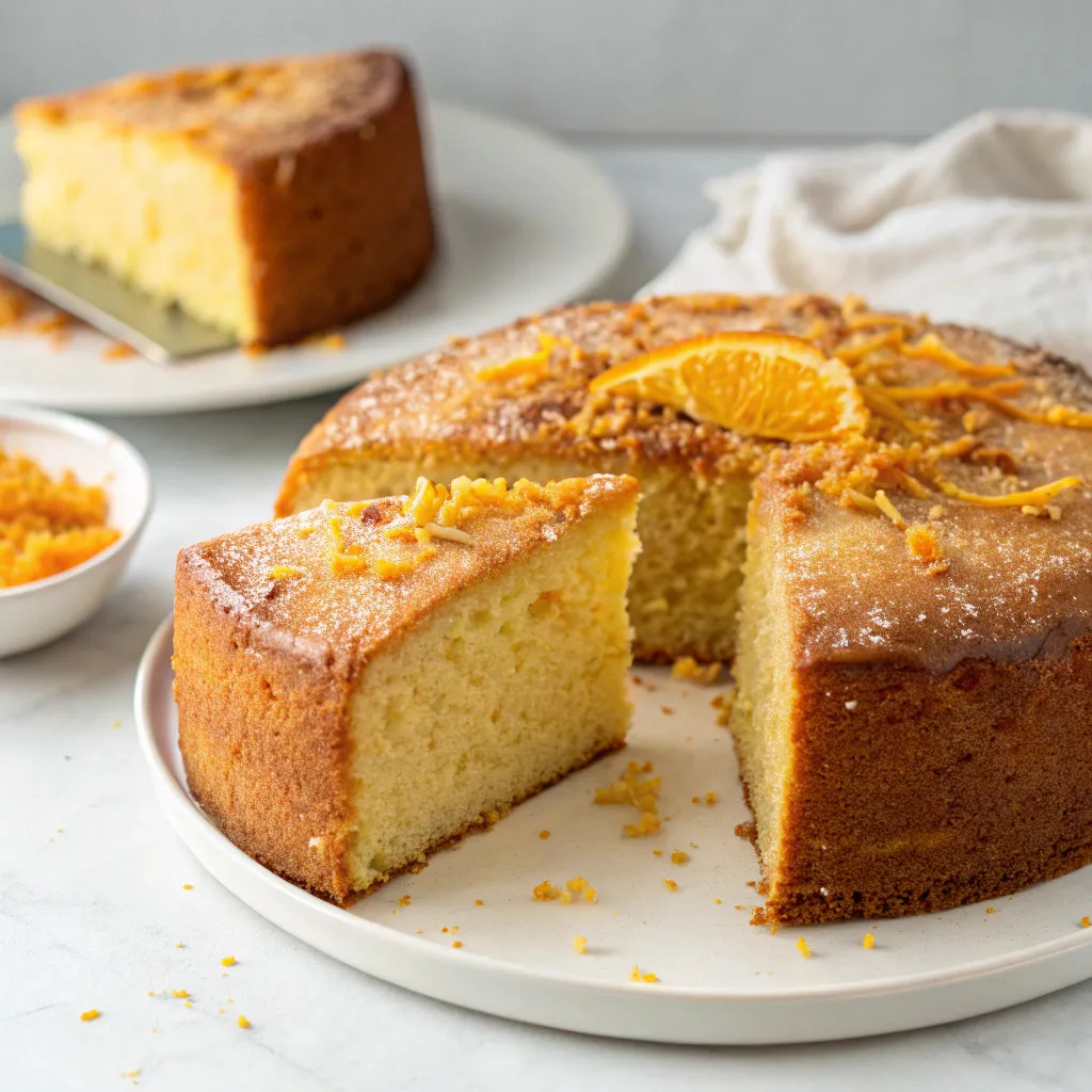 Almond Flour Orange Pound Cake