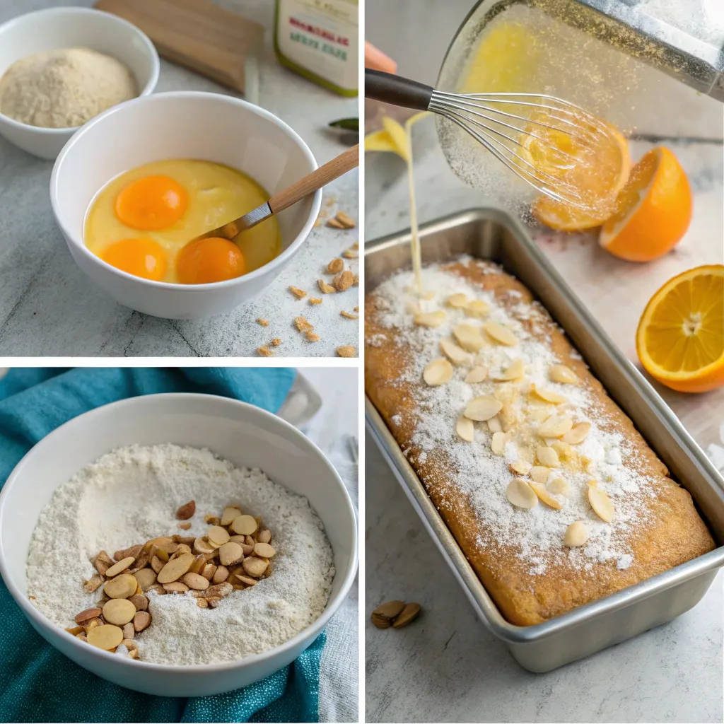 Almond Flour Orange Pound Cake