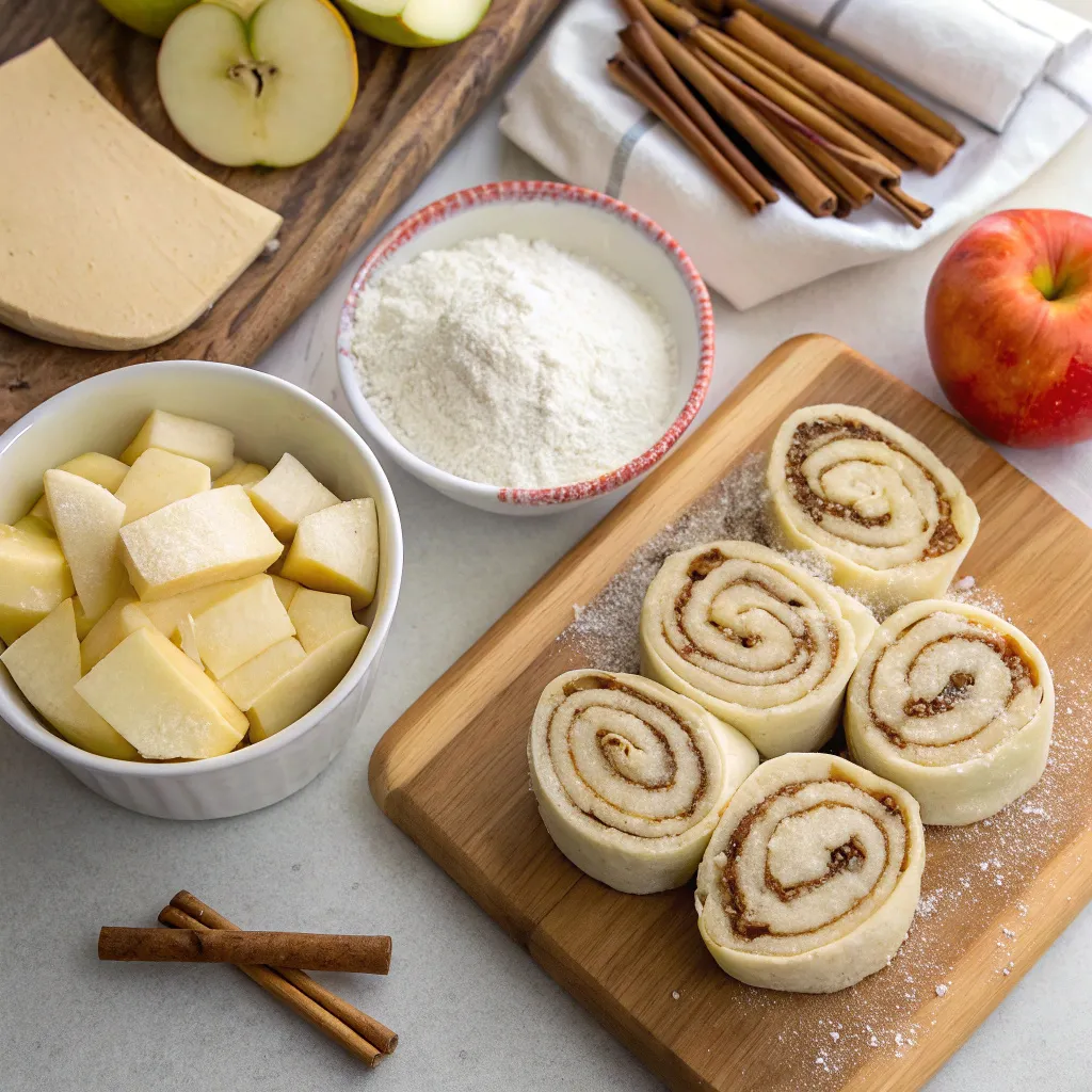 Apple Pie Cinnamon Rolls
