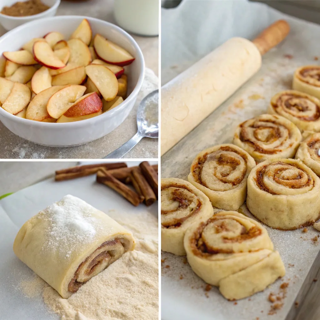 Apple Pie Cinnamon Rolls