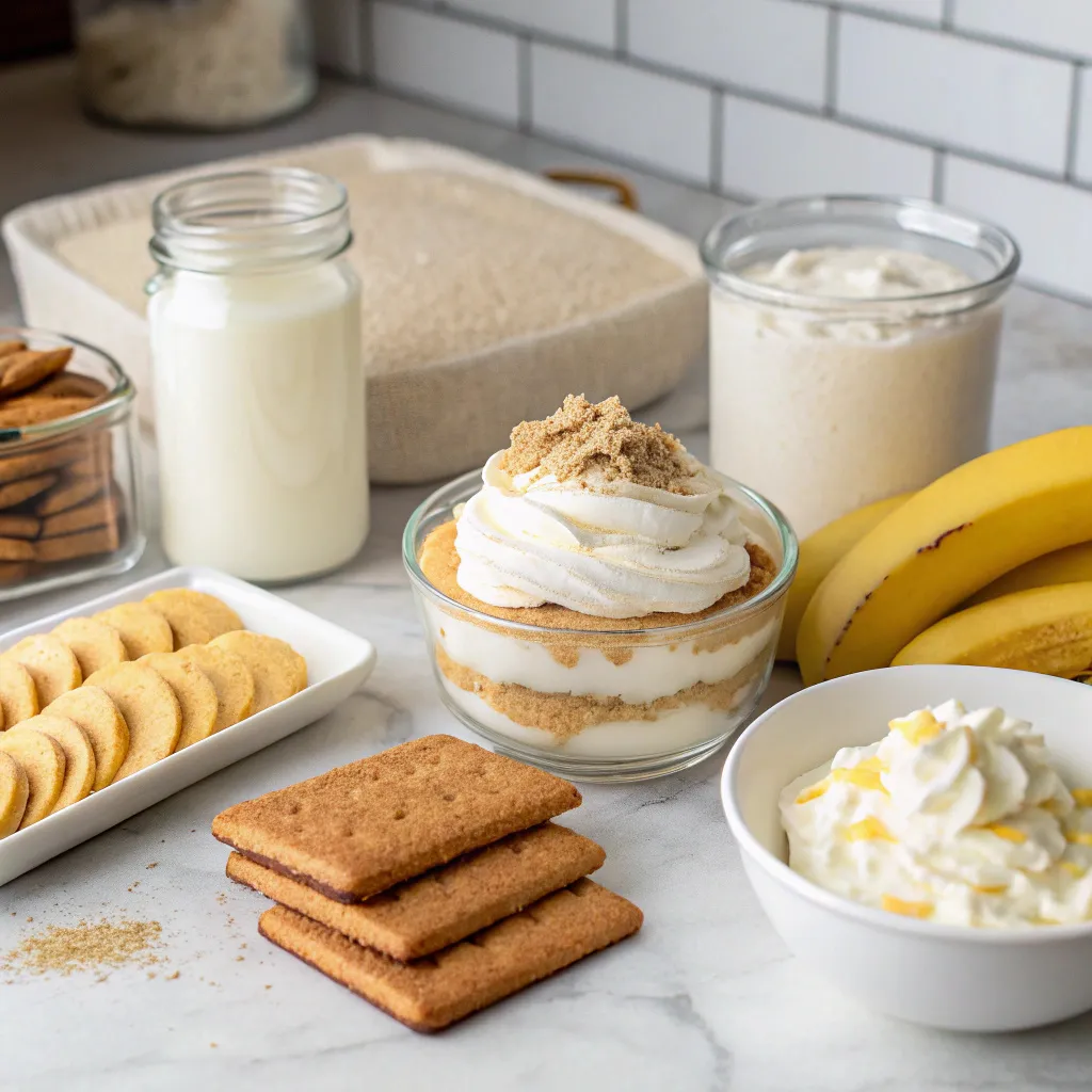 Banana Pudding Cake with Vanilla Glaze