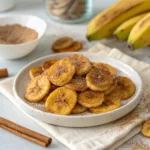 Cinnamon-Sugar Air Fryer Banana Chips