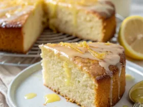Condensed Milk and Lemon Cake