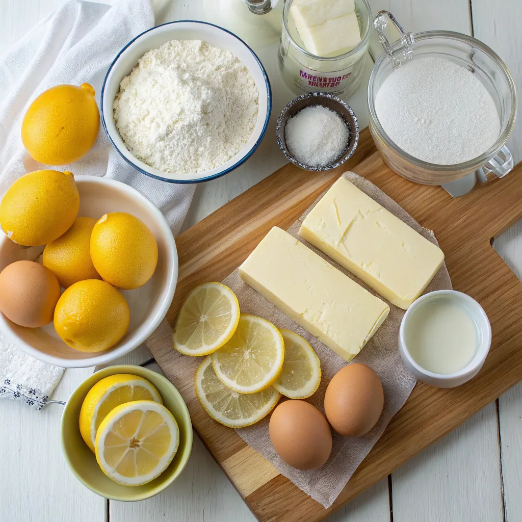 Condensed Milk and Lemon Cake