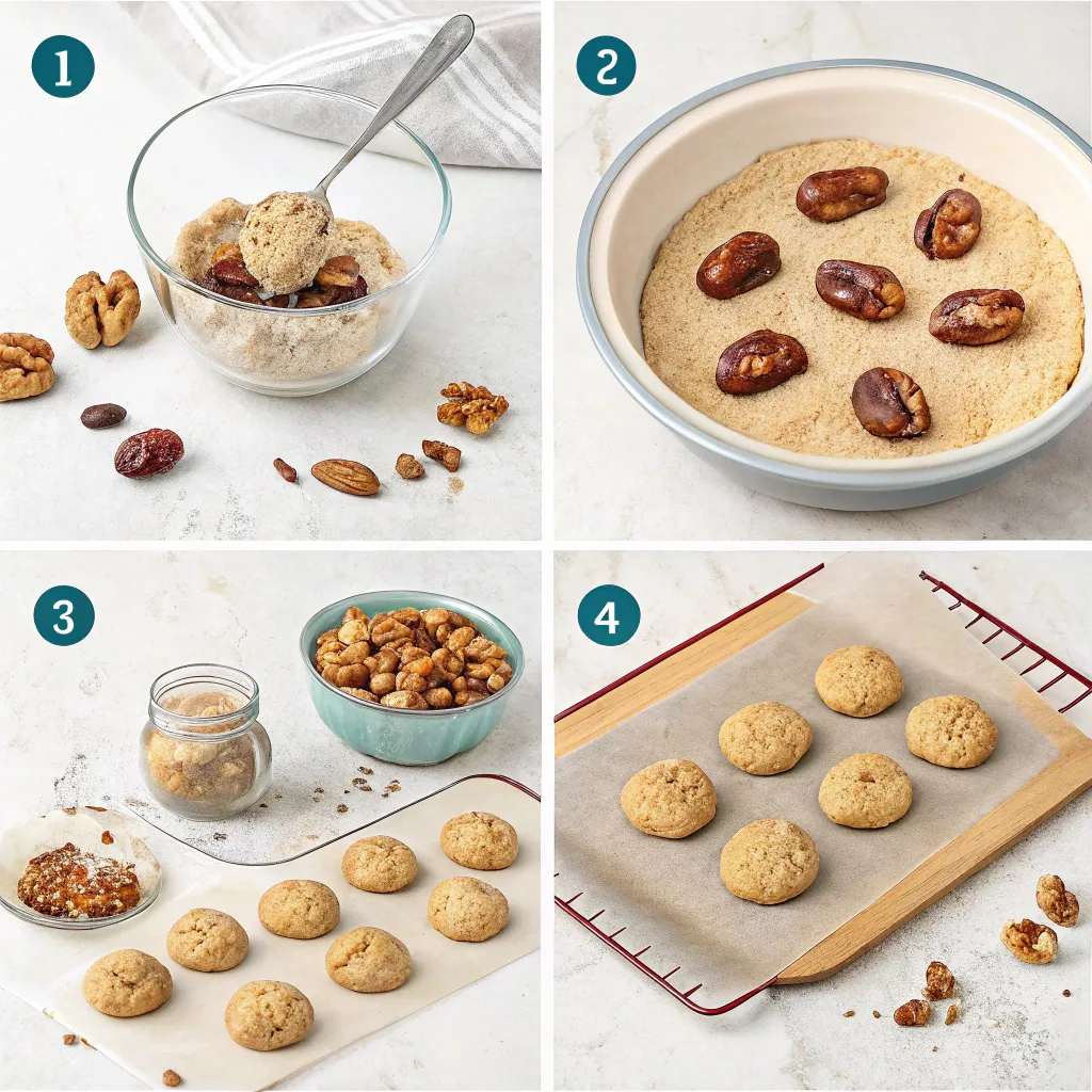 Date & Walnut Cookies