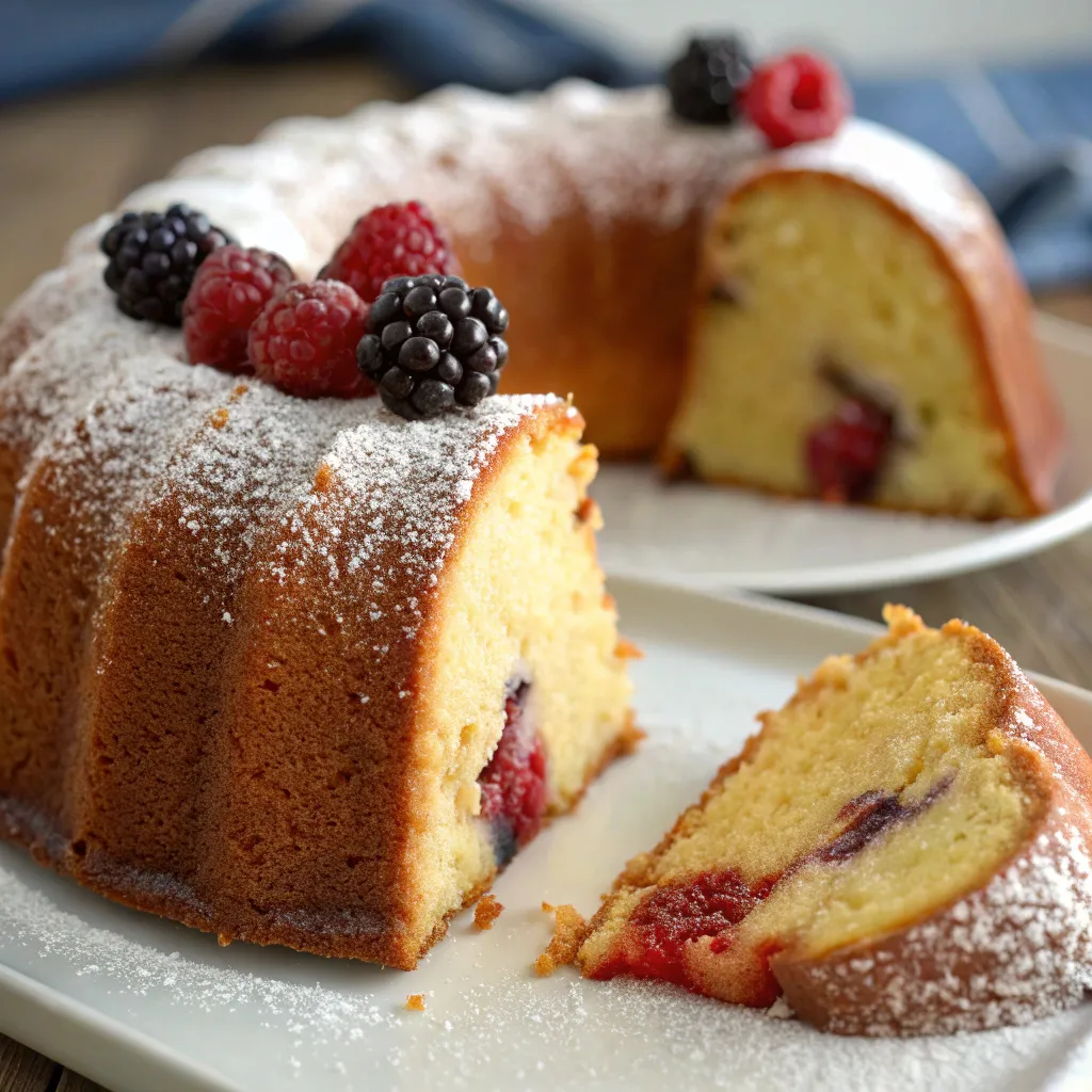 Five Flavor Pound Cake