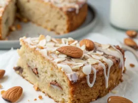 Flourless Almond Joy Greek Yogurt Cake