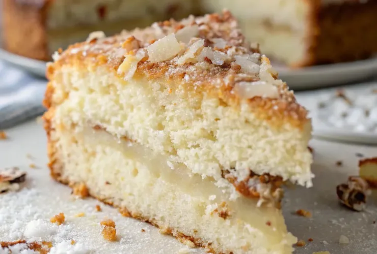 Flourless Coconut Greek Yogurt Cake