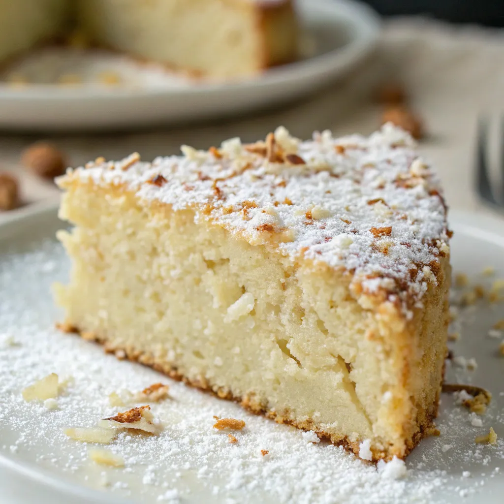 Flourless Coconut Greek Yogurt Cake