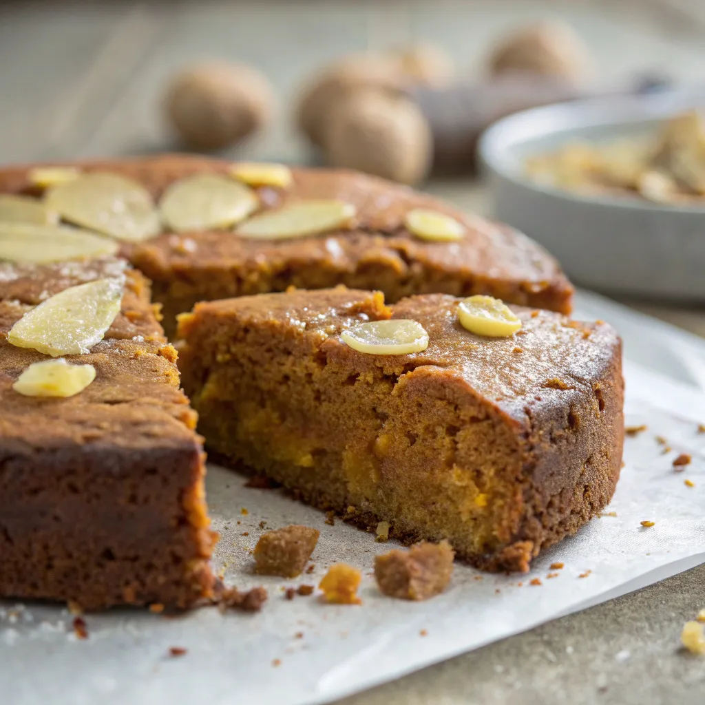 Flourless Sweet Potato Ginger Cake