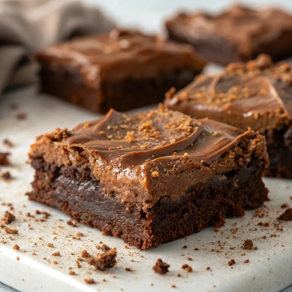 French Silk Brownies