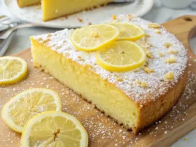 Gluten-Free Vegan Lemon Yogurt Cake