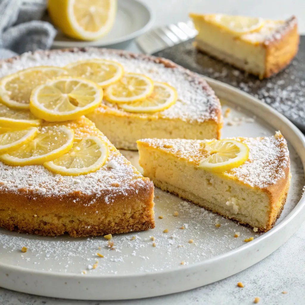 Gluten-Free Vegan Lemon Yogurt Cake