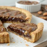Gooey Nutella Cookie Tart