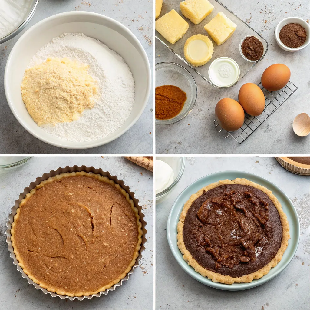 Gooey Nutella Cookie Tart