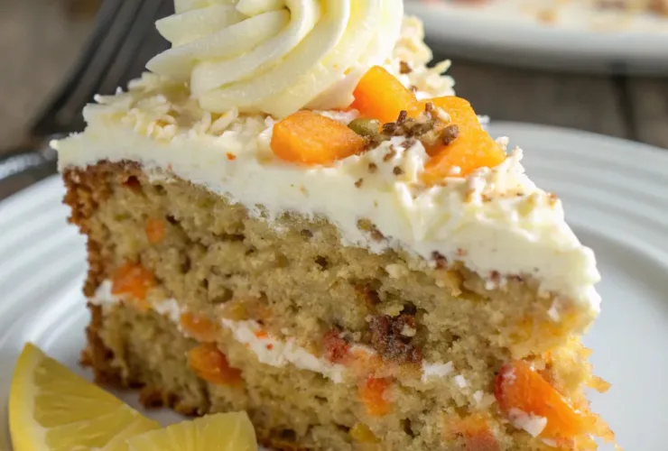 Hawaiian Carrot Pineapple Cake