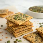 Homemade Super Seed Crackers