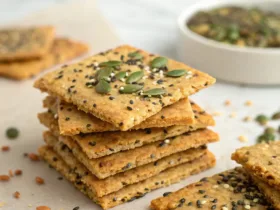 Homemade Super Seed Crackers