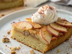 Italian Apple Cake with Sour Cream