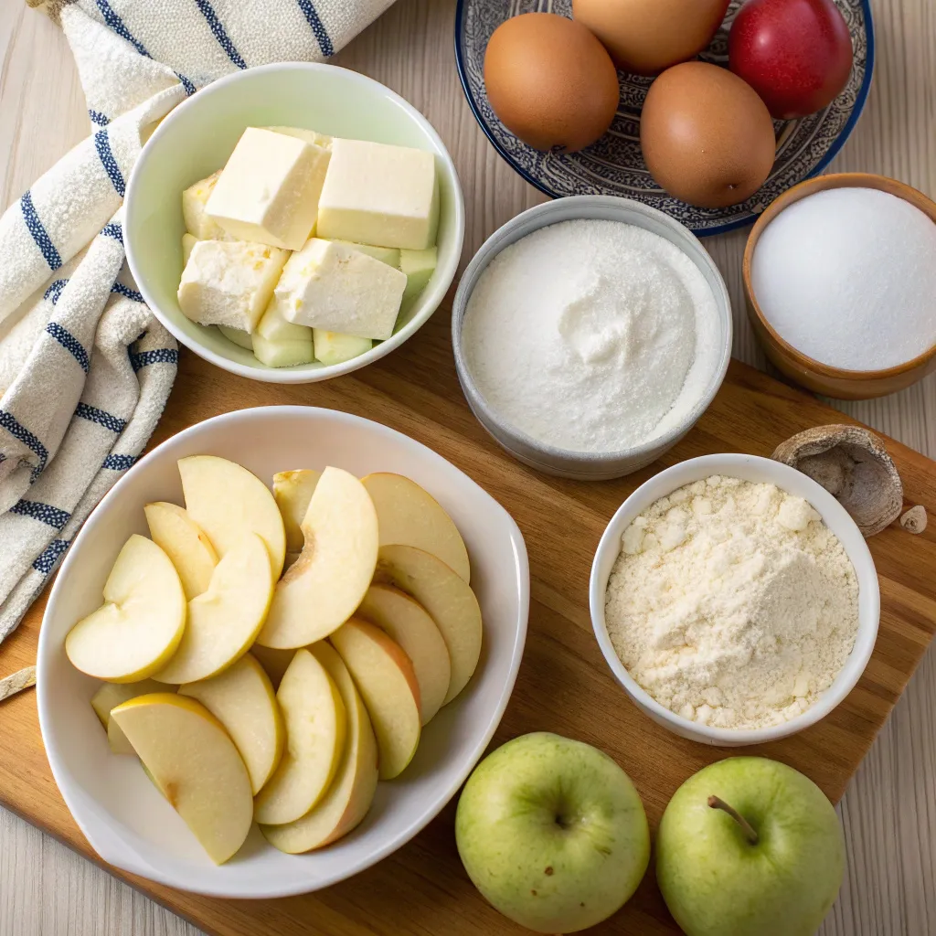 Italian Apple Cake with Sour Cream