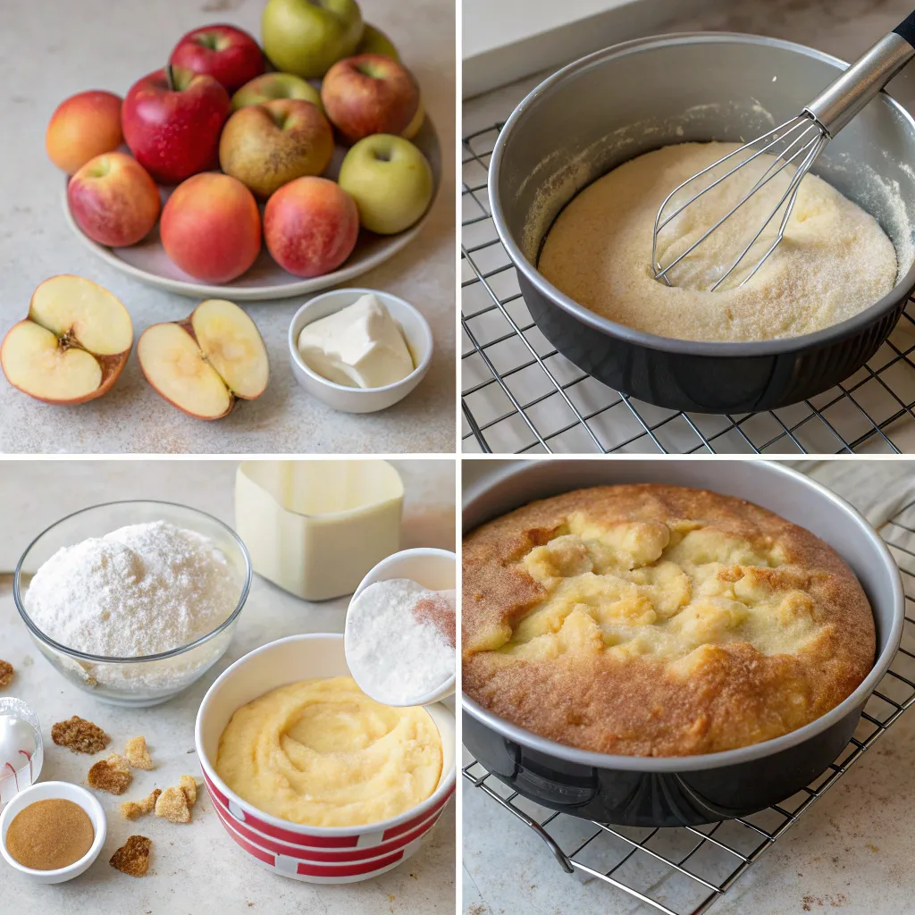 Italian Apple Cake with Sour Cream