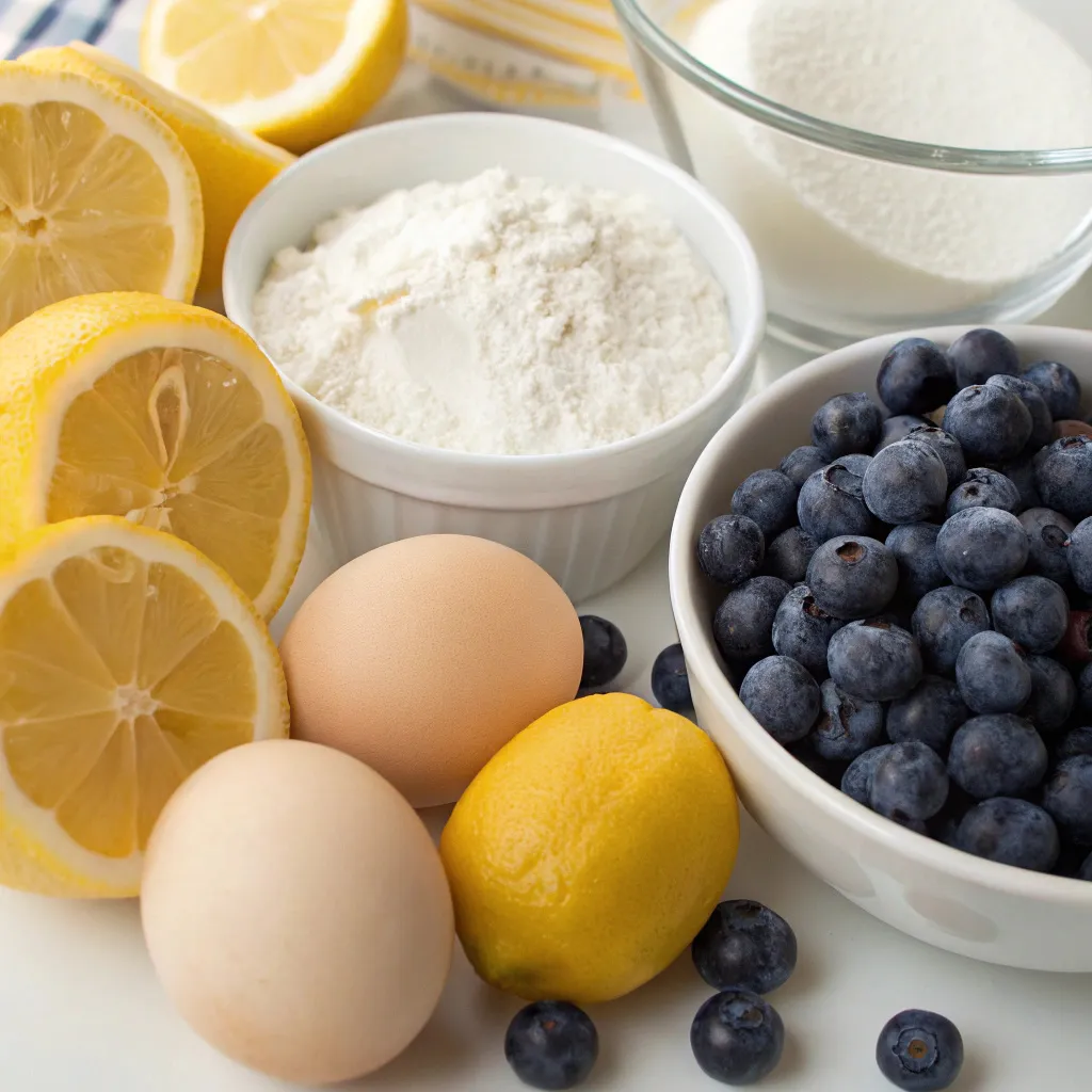 Lemon Blueberry Yogurt Loaf