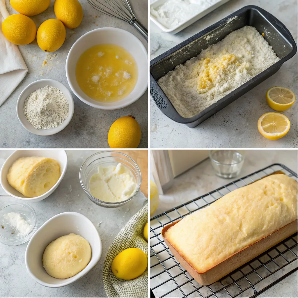 Lemon Cream Cheese Bread