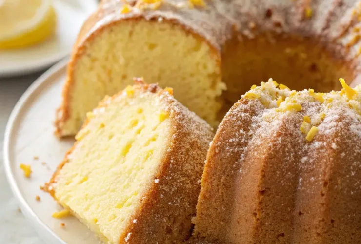 Lemon Ricotta Pound Cake